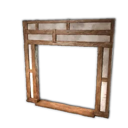 Half-timber Double Doorway