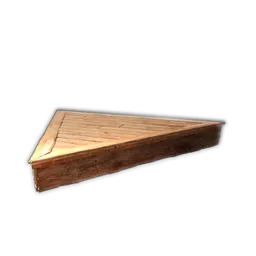Triangular Wooden Floor