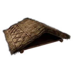 Thatched Roof Cap