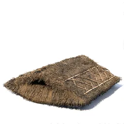 Thatched Roof Cap End
