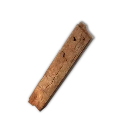 Short Wooden Beam 56°