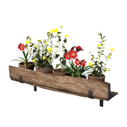 Planter Prop Building props Database | Pax Dei Universe