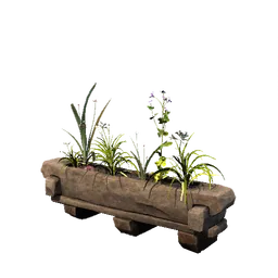 Planter Prop Building props Database | Pax Dei Universe