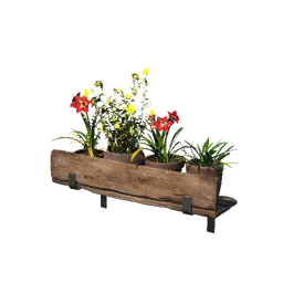 Planter Prop Building props Database | Pax Dei Universe