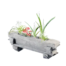 Planter Prop Building props Database | Pax Dei Universe