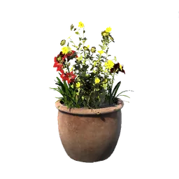 Round Flower Pot