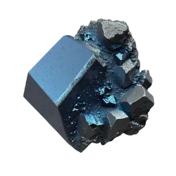 Metallic Blue Ethereal Crystal
