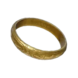 Brushed Bronze Onyx Ring